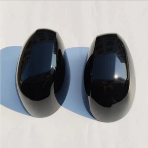 For MINI Cooper F54 F55 F56 F60 2020-24 Black Side Mirror Cover W Light Replace - Picture 1 of 9