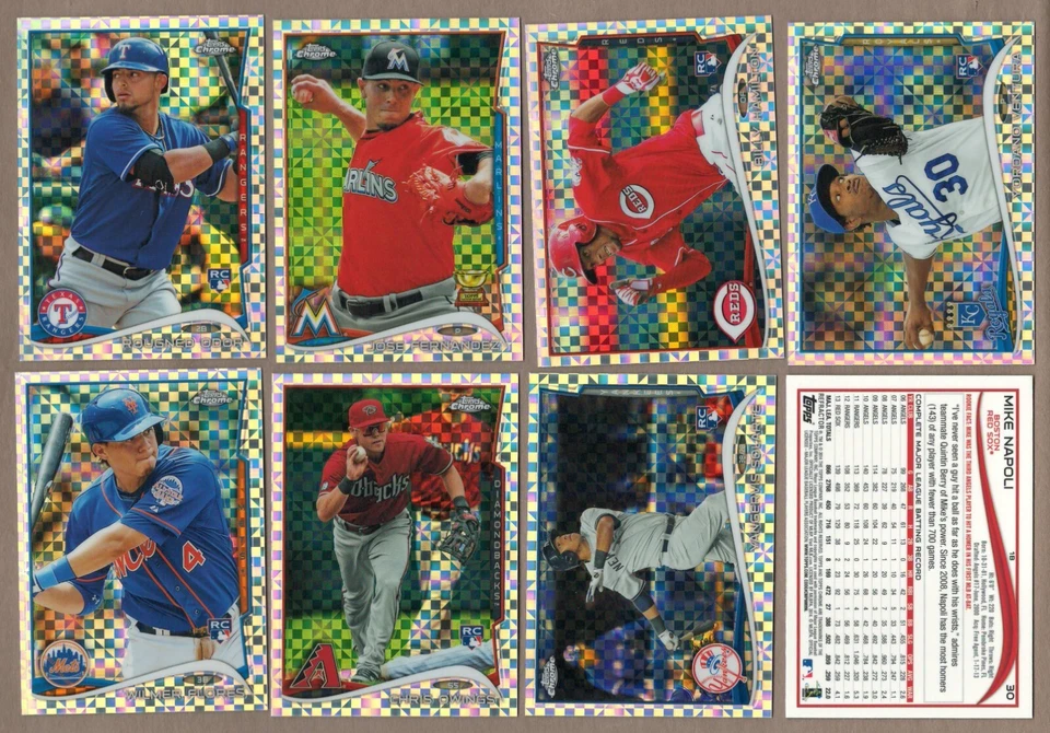 2014 Topps Chrome XFRACTOR Parallel Single Card #1-220 Rookie Logo RC X-Fractor - Image 1 of 1