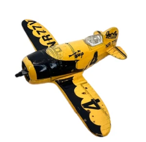 GeeBee A135 Wasp Aircraft NR77V Diecast Yellow - Picture 1 of 8