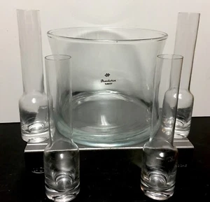 New 4 Tequila Vodka Test Tube Shooters Shot Glasses and Glass Chiller Ice Bucket - Picture 1 of 15