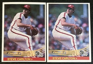 1984 Donruss Steve Carlton #111 NM-MT (2) Cards