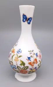 Jarrón de colección Aynsley Cottage Garden Bud fino inglés hueso chino hecho en Inglaterra 6" - Imagen 1 de 6