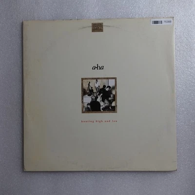 aha Hunting High And Low LP Vinyl Album Record Electronic Pop - Image 1 of 4