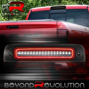 For 2010-2018 Ram 1500 2500 3500 LED 3RD Stop Light Top Center Tail Lamps Smoked - Picture 1 of 8