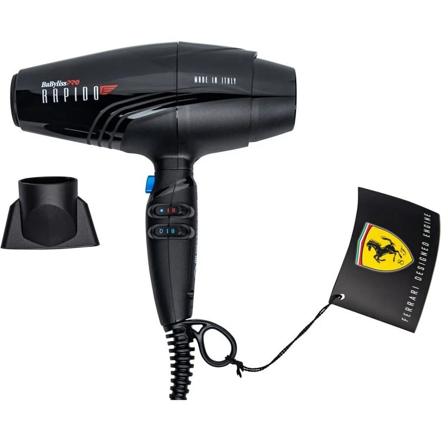 BaBylissPRO BABF7000 Rapido Professional Hair Dryer - Black