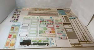 LOT of Martha Stewart Stickers, etc New (12) & Used (2) Garland & Drink Picks - Picture 1 of 24