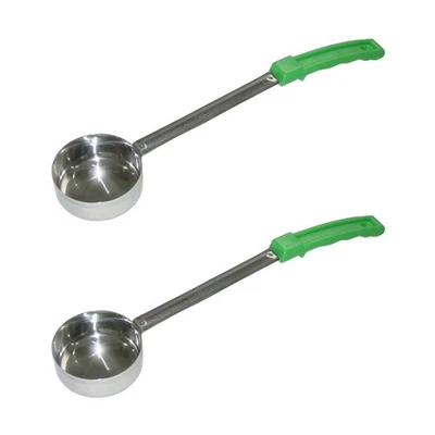 2 or4 Ounce Solid Stainless Steel Portion Control Ladle Spoon for Pizza Sauce... - Imagem 1 de 4