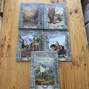 Larry Elmore‘s Sovereign Stone Bundle, d20 System, 5 Bücher/books, Hickman/Weis - Bild 1 von 18