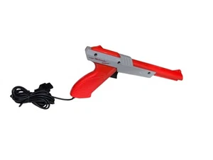 Offizieller orangefarbener Nintendo NES-005 Zapper Light Gun Controller kabelgebunden 1985 - Bild 1 von 4
