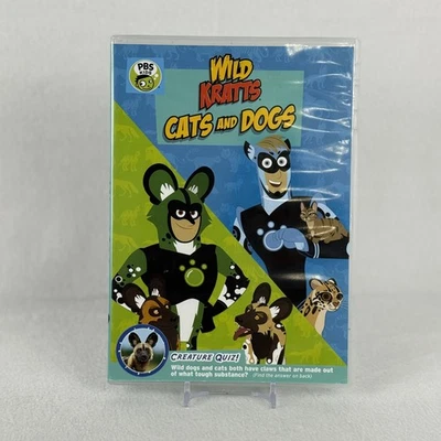 Wild Kratts: Cats And Dogs, DVD, PBS Kids, Animals, Educational - Image 1 of 4