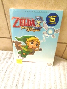 The Legend Of Zelda Phantom Hourglass Strategy Guide Premiere Edition sealed - Picture 1 of 4