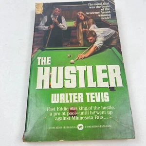 The Hustler by Walter Tevis 1984 First Warner Books Printing Vintage Paperback - Picture 1 of 11