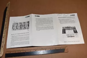 DRAKE R7 TR7 Accessory Filter INSTALLATION MANUAL PAMPHLET -ORIGINAL - Picture 1 of 3