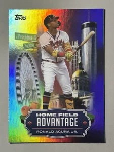 Ronald Acuna Jr 2023 Topps Home Field Advantage #HA-6 Case Hit SSP Braves - Photo 1 sur 3