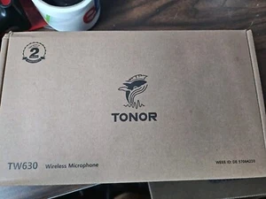 Tonor: micrófonos inalámbricos dobles TW-630 UHF - plateados, envío gratuito - Imagen 1 de 3