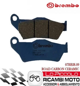 BMW R 1150 R 2001 / 2006 PASTIGLIE FRENO BREMBO POSTERIORI CARBON CERAMIC - Foto 1 di 1