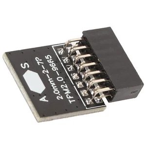 Module TPM 2.0 puce TPM 14 broches 2x7P module de sécurité pour Win11 Platf UK - Photo 1/12
