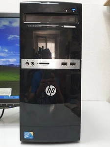 HP Schöne Windows XP 32 Bit Retro PC 4GB 80GB DVD für alte Spiel Computer RaRe - Afbeelding 1 van 9