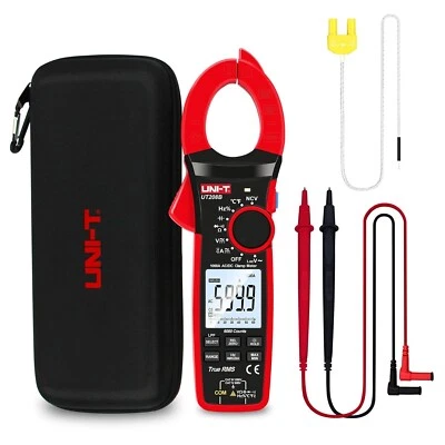 UNI-T UT208B TRUE RMS Digital Clamp Meter AC/DC NCV Multimeter LPF LoZ  Tester - Image 1 of 4