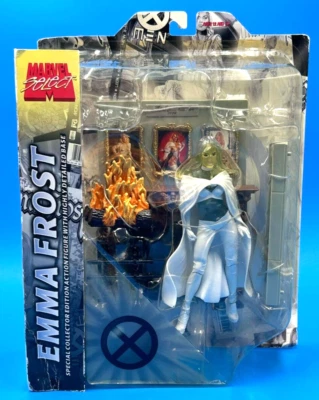 2005 Marvel Select Diamond Emma Frost X-Men Clear Variant Action Figure MIP NIP - Image 1 of 4