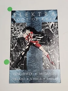 Marvel Comics Electra Root of Evil Embossed Comic 1 - Picture 1 of 8