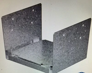 Simpson Strong-Tie ABU ZMAX Base palo regolabile zincato per 10x10 reale (2PK) - Foto 1 di 3