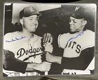 Willie Mays & Duke Snider signed 16x20 Photo with Out or Safe opinion New York