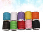 10 Rolls Beading Wire Knotting Cord Weaving String Kumihimo Thread Sewing String