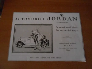 ritaglio-clipping-AUTOMOBILI JORDAN 6/8 CILINDRI/LA NOVITA'DEL 1928-sc. 2 - Picture 1 of 1