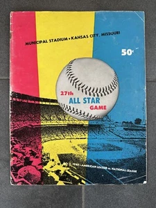 1960 MLB All Star Game Program (Municipal Stadium in Kansas City) ^GRUMPYBUCK^ - Picture 1 of 3