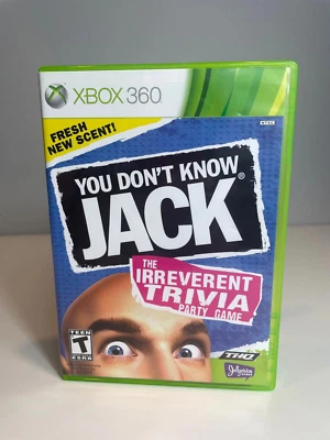 You Don't Know Jack for Xbox 360 CIB Mint Trivia Party Game - Image 1 of 4