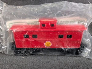 Shell Oil Promo Fletcher Barnhart & White Diecast Train Red Caboose 4” - Picture 1 of 8