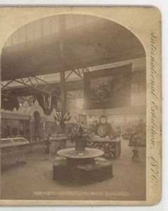 Mexico Section Main Building Philadelphia Centennial Expo Stereoview 1876 - Picture 1 of 4