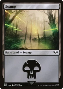 10x Swamp Basic Land #310 - casi nuevo - Warhammer 40.000 - SPARROW MAGIC de colección - Imagen 1 de 1