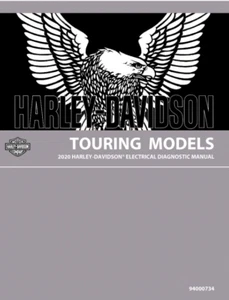 Harley-Davidson Touring EDM Electrical Diagnostics Manual 2001-2022 printed - Picture 1 of 14