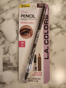 L.A. Colors Brow Pencil with Spoolie Brush - Medium Shade - 1.5g - Picture 1 of 2