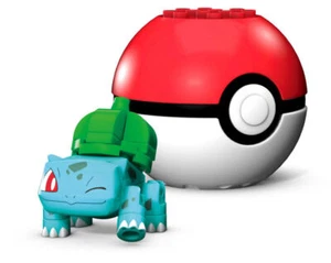 Mega Construx Pokemon Primera Generación Ojo Izquierdo Guiño Bulbasaur Pokeball GKY72 - Imagen 1 de 3