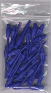 33 blaue Grübchen weiche Spitze Punkte: 1,25 Zoll Länge: Für Soft Tip Darters - Bild 1 von 4