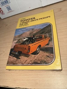 Clymer Toyota 2Wheel Drive Pickups 1968 1982 Repair Shop Manual BRAND NEW SEALED - Picture 1 of 6