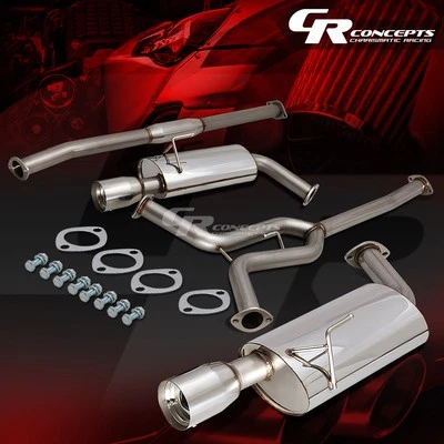 SISTEMA DE ESCAPE 4" DOBLE PUNTA SILENCIADOR CATBACK RACING PARA 04-08 NISSAN MAXIMA A34 V6 Foto 1 de 4