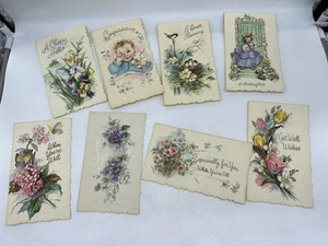 Vintage Lot Of 11 Coronation 1950’s Collection Assorted Cards Parchment Paper 3C - Picture 1 of 4