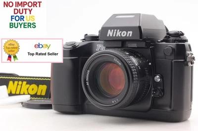 260xxxx ¡¡Sin fugas!![COMO NUEVO] Cámara fotográfica Nikon F4 35 mm SLR lente 50 mm 1,4 AF JAPÓN Foto 1 de 4