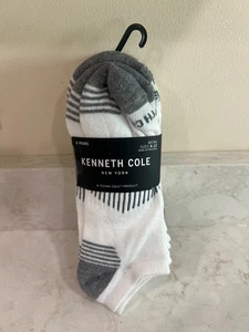 Neu Kenneth Cole 6 Paar tief geschnittene Herrensocken Größe 8-12 - Bild 1 von 7