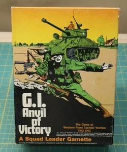 G.I. Anvil of Victory- A Squad Leader Gamette Unpunched GI - Picture 1 of 3