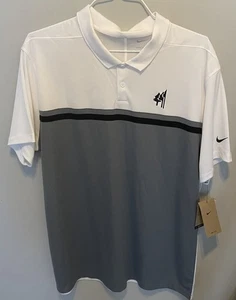 Polo de golf Nike Dri-Fit manga corta rendimiento talla XL árbol/logotipo madera nuevo con etiquetas - Imagen 1 de 5