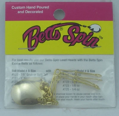 Plantilla giratoria Betts 30-4-2G talla 2 Gold 4Pk Foto 1 de 2