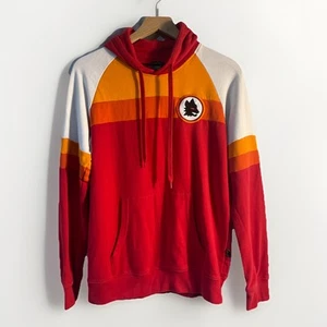 Copa AS Roma Retro 1980s Football Pullover Hoodie Men’s Med Official Product - Picture 1 of 7