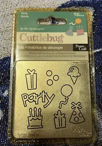 2006 Provo Craft Cuttlebug Party Die Cut Scrapbooking Card Making - Picture 1 of 5