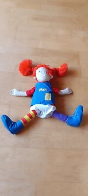 Puppe Plush Toys Pippi Langstrumpf Softpuppe Schlenkerpuppe 48cm  - Bild 1 von 2