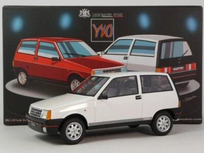 Laudoracing Autobianchi Y10 Turbo bianco 1985 1/18 LM165B - Immagine 1 di 2